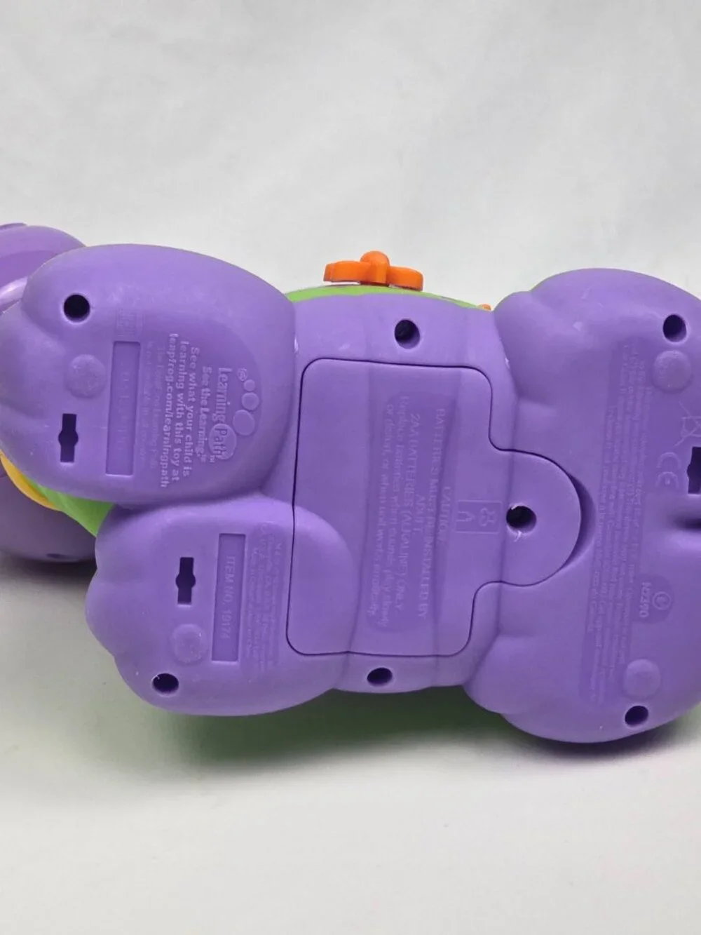 ABC-NUMBERS DINOSAUR INTERACTIVE MUSICAL- LEAP FROG -EDUCATIONAL TOY